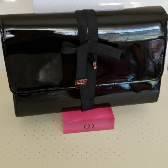Dior Handbags - New in box DIOR black beauty clutch